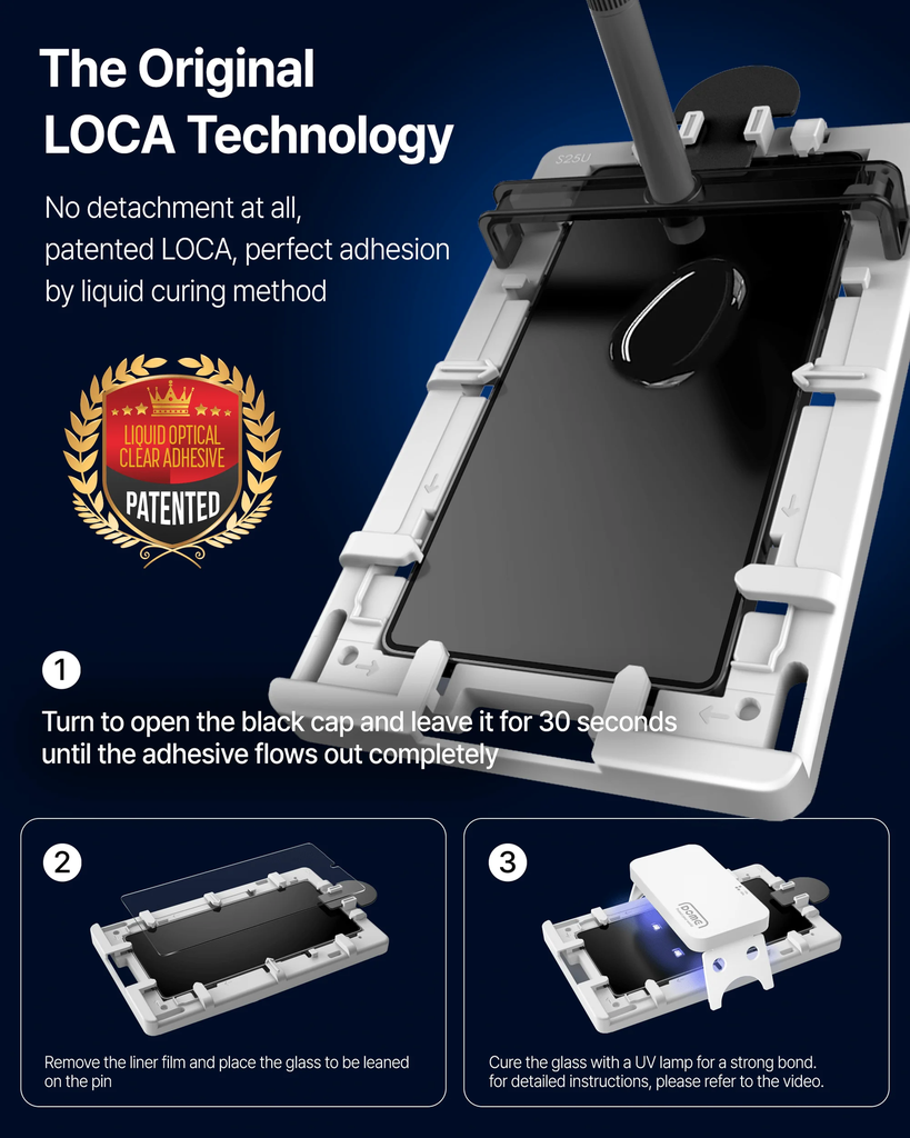 Korean Whitestone UV Dome Glass | Samsung Galaxy S25 Ultra  Screen Protector with UV Light [2 Pack Glass]